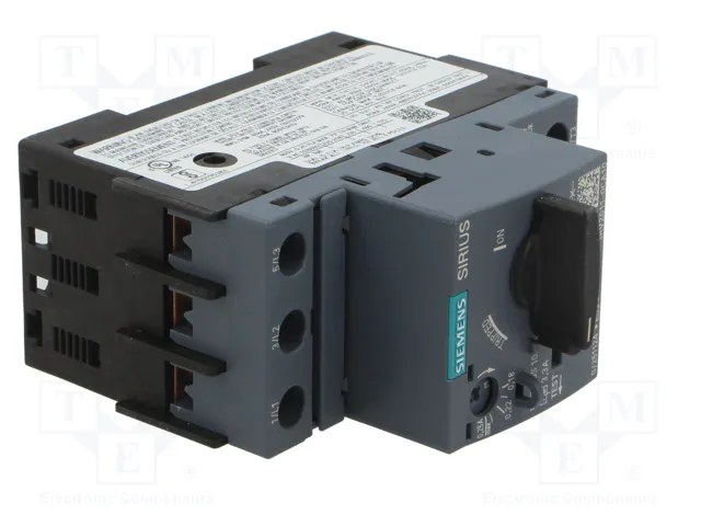 SIEMENS 3RV2 Interruptor motorizado 0,06kW 220÷690VAC