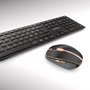 Cherry Kit de teclado y ratón inalámbrico DW 9100 SLIM Negro