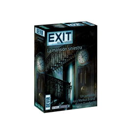 Devir Exit 11 La Mansión Siniestra - Juego de Mesa Escape Room Cooperativo, en Español, para 1-4 Jugadores