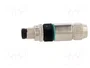 HARTING Conector M8 macho de 4 pines, recto, IP67, 32V