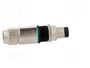 HARTING Conector M8 macho de 4 pines, recto, IP67, 32V
