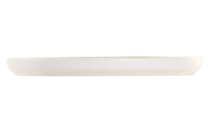 DKD Home Decor Plato de Gres Esmaltado Beige 21x21x2 cm