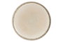 DKD Home Decor Plato de Gres Esmaltado Beige 21x21x2 cm