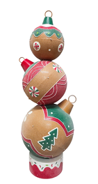 DKD Home Decor Figura LED Metal Multicolor 33,5x30x90 cm