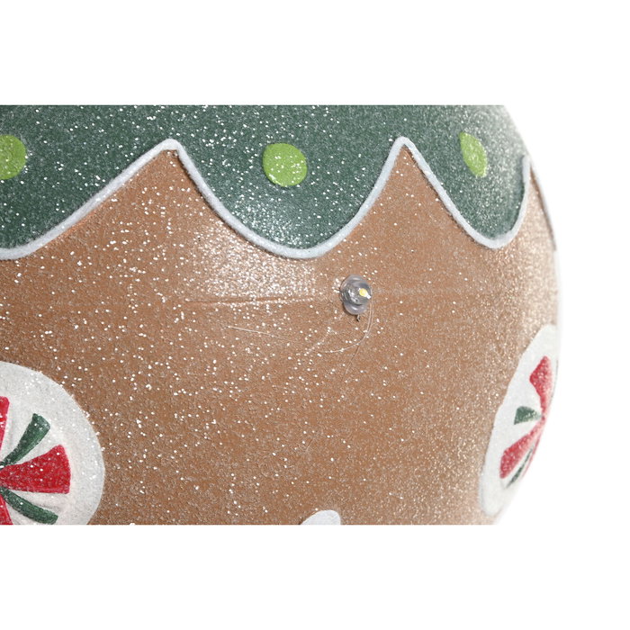 DKD Home Decor Figura LED Metal Multicolor 33,5x30x90 cm