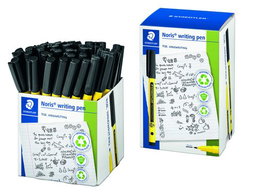 Rotulador Fibra Staedtler 307 Noris Writing Pen Negro Caja De 50