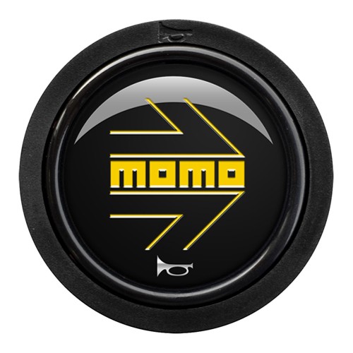 Momo Arrow Pulsador Logo Brillante Negro Amarillo Pack 10 Unidades 2Cc R MOMHOARW10BLKYER Momo Arrow Pulsador Logo Brillante Negro Amarillo Pack 10 Unidades 2Cc R MOMHOARW10BLKYER