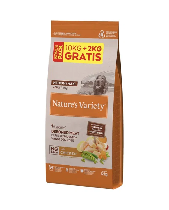 Affinity Nature's Variety Dog No Grain Pollo 10+2 KG Affinity Nature's Variety Dog No Grain Pollo 10+2 KG