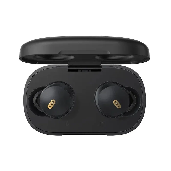 Baseus E18 Auriculares Inalámbricos True Wireless Intraurales Bluetooth 5.3 con Estuche de Carga, Resistencia al Agua IPX4, 25h Autonomía, Color Negro