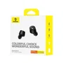 Baseus E18 Auriculares Inalámbricos True Wireless Intraurales Bluetooth 5.3 con Estuche de Carga, Resistencia al Agua IPX4, 25h Autonomía, Color Negro
