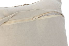 DKD Home Decor Cojin India 1c24 Boho Algodon Yute 45 x 45 cm