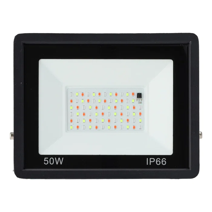 Proyector LED RGBW 50W con Mando a Distancia para Exterior