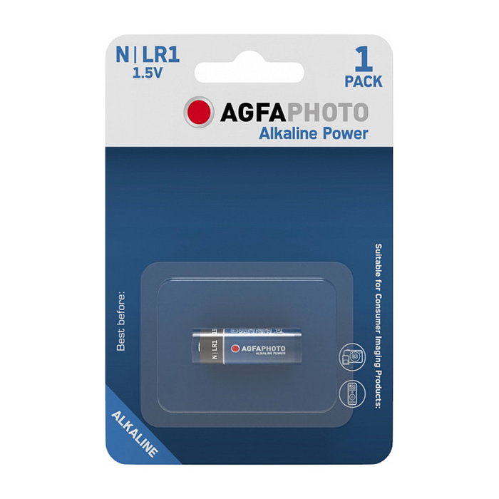 AgfaPhoto Batería Alcalina LR1 1,5 V