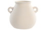 DKD Home Decor Jarrón de Terracota Artesanal Crudo con Asas