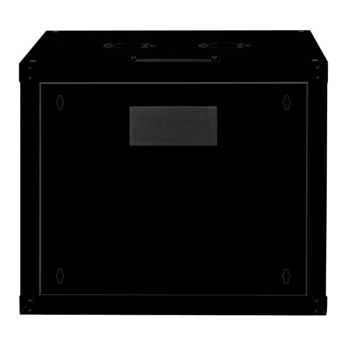 ROLINE Bastidor de Pared 19'' Pro 9 HE, 9U, Vidrio, Negro, 600x600 mm, 26.21.0173