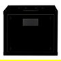 ROLINE Bastidor de Pared 19'' Pro 9 HE, 9U, Vidrio, Negro, 600x600 mm, 26.21.0173