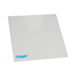 Hager VZ407 Carpeta Transparente para Documentos 220x240mm
