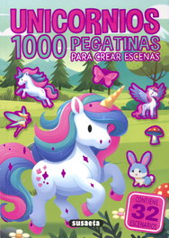 SUSAETA EDICIONES, Unicornios. 1000 pegatinas para crear escenas - SUSAETA EDICIONES