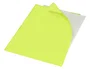 Liderpapel Carpeta dossier uñero polipropileno DIN A4 amarillo fluor opaco