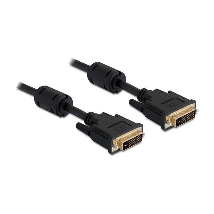 DeLOCK Cable DVI-I 24+5 a DVI-I 24+5 de 3 m, Negro DeLOCK Cable DVI-I 24+5 a DVI-I 24+5 de 3 m, Negro
