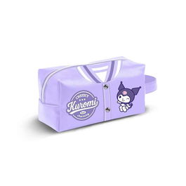 Karactermania Hello Kitty Kuromi Varsity Brick Plus Neceser de Viaje, Malva, 13x27x13 cm