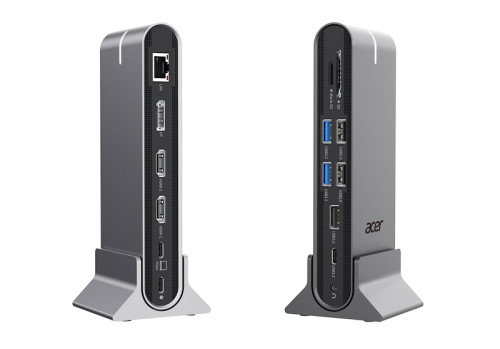 Acer Estación de acoplamiento Universal 15 en 1 USB-C Plata HP.DSCAB.022 Acer Estación de acoplamiento Universal 15 en 1 USB-C Plata HP.DSCAB.022