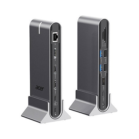 Acer Estación de acoplamiento Universal 15 en 1 USB-C Plata HP.DSCAB.022 Acer Estación de acoplamiento Universal 15 en 1 USB-C Plata HP.DSCAB.022