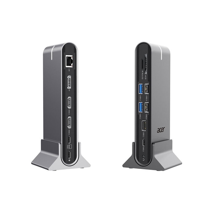 Acer Estación de acoplamiento Universal 15 en 1 USB-C Plata HP.DSCAB.022 Acer Estación de acoplamiento Universal 15 en 1 USB-C Plata HP.DSCAB.022