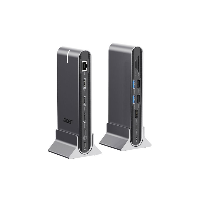Acer Estación de acoplamiento Universal 15 en 1 USB-C Plata HP.DSCAB.022