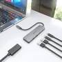 Aisens USB-C Dock 5 en 1 ASUC-5P028-GR Gris