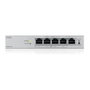 Zyxel GS1200-5HPV3 Switch Gestionado L2 5 Puertos Gigabit Ethernet PoE+ Web, 4 Puertos PoE, Escritorio, Gris
