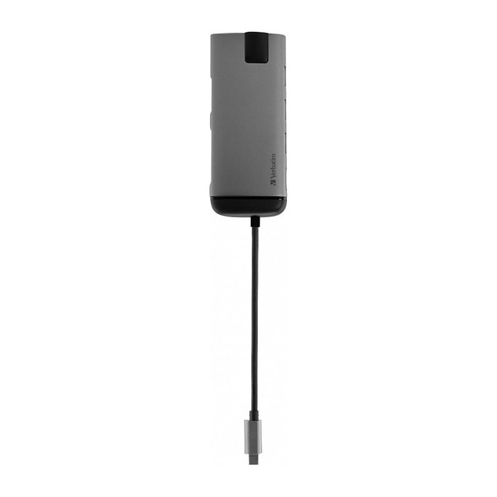 Verbatim Hub Multiport USB-C con HDMI 4K, Ethernet y USB 3.0