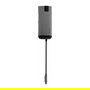 Verbatim 49142 Hub USB-C 7 Puertos con 3x USB 3.0, 1x USB-C, HDMI, Ethernet, Lector de Tarjetas SD/microSD, Pasivo, Negro/Gris, Aluminio