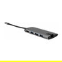 Verbatim 49142 Hub USB-C 7 Puertos con 3x USB 3.0, 1x USB-C, HDMI, Ethernet, Lector de Tarjetas SD/microSD, Pasivo, Negro/Gris, Aluminio