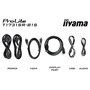 iiyama ProLite T1731SR-B1S - Monitor táctil de 17" (1280x1024 SXGA), panel LCD TN, 5ms, relación 5:4, HDMI/DP, altavoces, negro