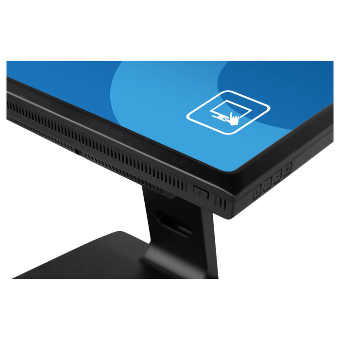 iiyama ProLite T1731SR-B1S - Monitor táctil de 17" (1280x1024 SXGA), panel LCD TN, 5ms, relación 5:4, HDMI/DP, altavoces, negro