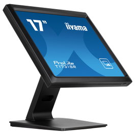 iiyama ProLite T1731SR-B1S - Monitor táctil de 17" (1280x1024 SXGA), panel LCD TN, 5ms, relación 5:4, HDMI/DP, altavoces, negro
