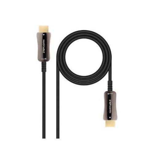 Nanocable Cable HDMI V2.1 AOC 8K@60Hz 4K@120Hz 20m Negro Nanocable Cable HDMI V2.1 AOC 8K@60Hz 4K@120Hz 20m Negro