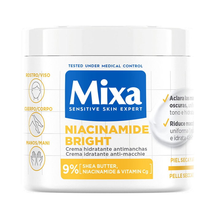 MIXA Niacinamide Bright Crema Hidratante Antimanchas 400 ml MIXA Niacinamide Bright Crema Hidratante Antimanchas 400 ml