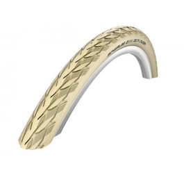Schwalbe Delta Cruiser Plus HS 431 Cubierta 26x1 3/8 (37-590) Antipinchazos con K-Guard y Reflectante para E-Bike