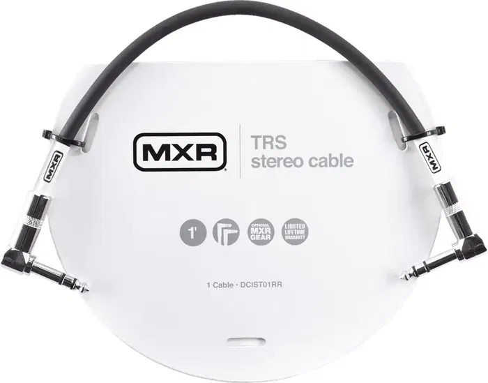 MXR Cable Patch Aa 0.30 M - Negro