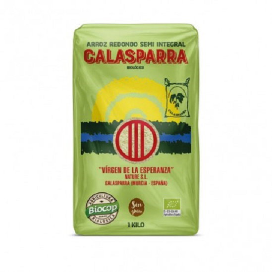 CALASPARRA Arroz semi integral BIO 1kg CALASPARRA Arroz semi integral BIO 1kg