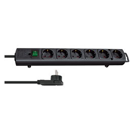 Brennenstuhl Regleta Comfort-Line Plus 6 Tomas Negro 2m