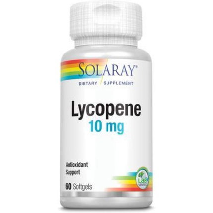 Solaray Licopeno 10 mg, 60 perlas