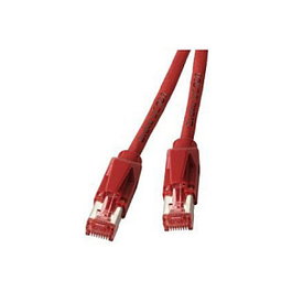 EFB Elektronik Cable de red Cat6a S/FTP RJ45 1,5m Rojo