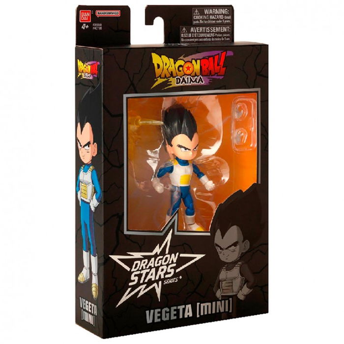 Bandai Figura Dragon Stars Kid Vegeta de Dragon Ball Daima Figura Articulada con Accesorios - Figura Coleccionable Dragon Ball