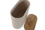 DKD Home Decor Bote para comida de gato Beige Natural