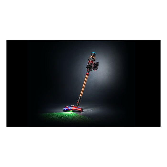 Dyson V16 Piston Animal Submarine Aspiradora Escoba 3 en 1 Sin Bolsa 900W 315AW 1.3L Negro Cobre, Filtro HEPA, Turbo, Pantalla LCD