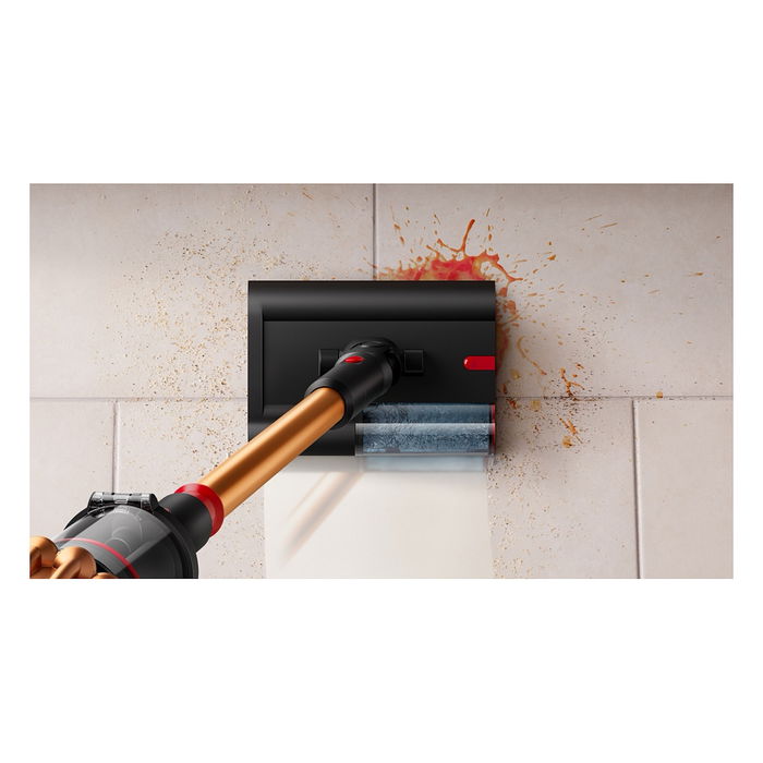 Dyson V16 Piston Animal Submarine Aspiradora Escoba 3 en 1 Sin Bolsa 900W 315AW 1.3L Negro Cobre, Filtro HEPA, Turbo, Pantalla LCD
