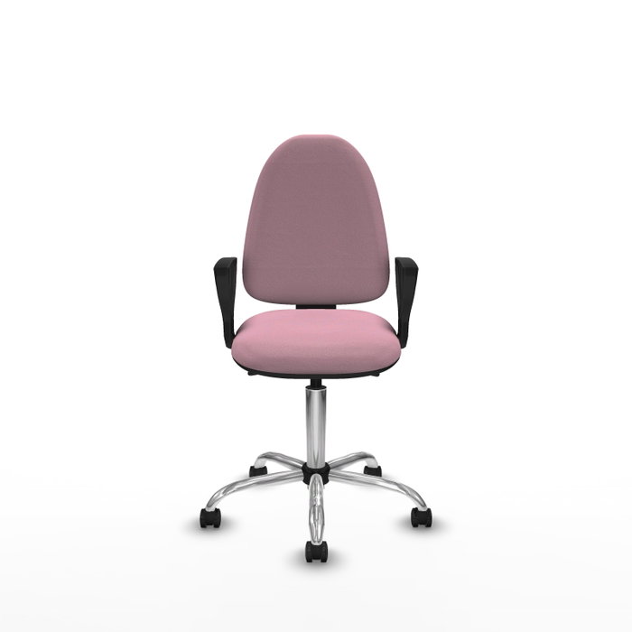 PIQUERAS Y CRESPO Silla de oficina Aýna Rosa con mecanismo Asincro
